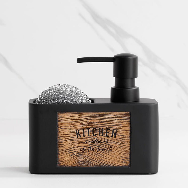 Resin Soap Dispenser with Sponge Holder
