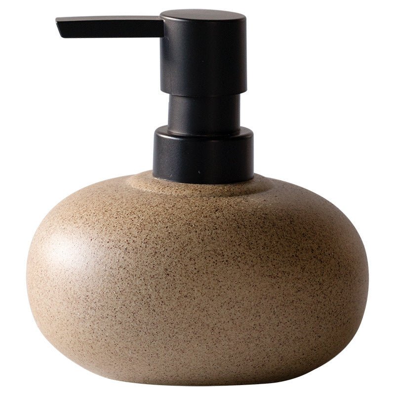 Stoneware Ceramic Soap Dispenser, 300 ml