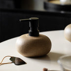 Stoneware Ceramic Soap Dispenser, 300 ml