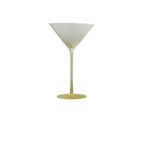 Frosted Colour Glass Cocktail Stemware