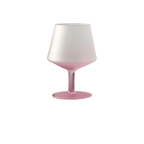 Frosted Colour Glass Cocktail Stemware