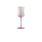 Frosted Colour Glass Cocktail Stemware