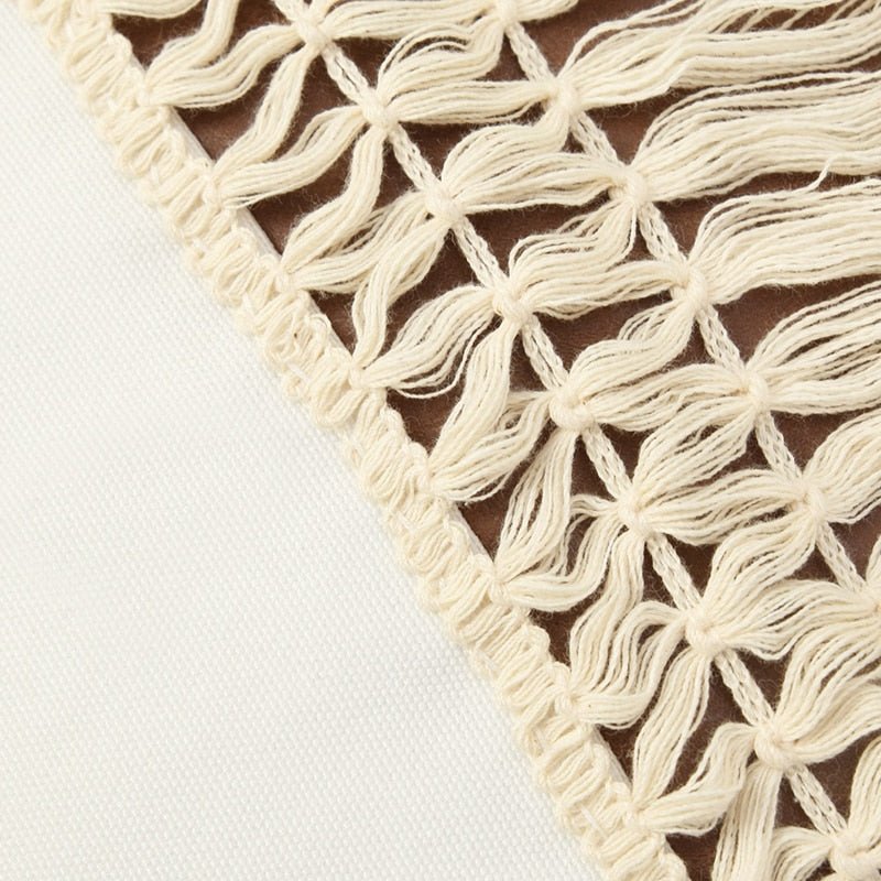 Boho Tassel Cushion Covers, Sets of 2, 4 or 8