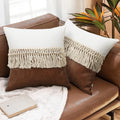 Boho Tassel Cushion Covers, Sets of 2, 4 or 8