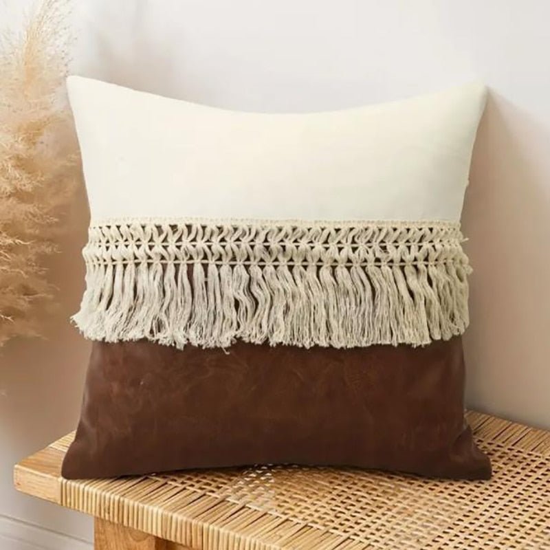 Boho Tassel Cushion Covers, Sets of 2, 4 or 8
