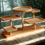 Tiered Wooden Dressing Table Organiser