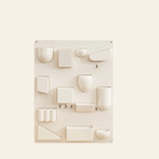 Plastic Wall Storage Organiser, 68 x 52 cm
