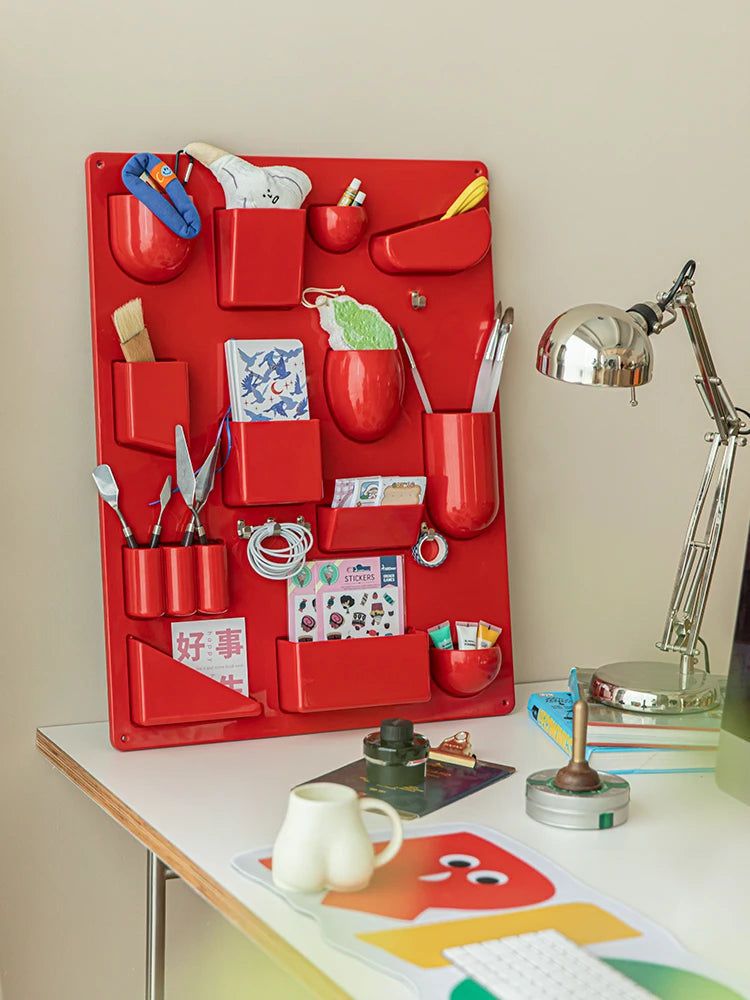 Plastic Wall Storage Organiser, 68 x 52 cm