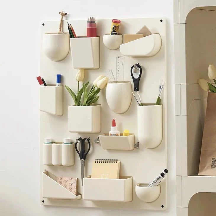 Plastic Wall Storage Organiser, 68 x 52 cm