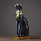 Egyptian Cat Resin Figurine