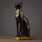 Egyptian Cat Resin Figurine