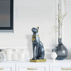 Egyptian Cat Resin Figurine