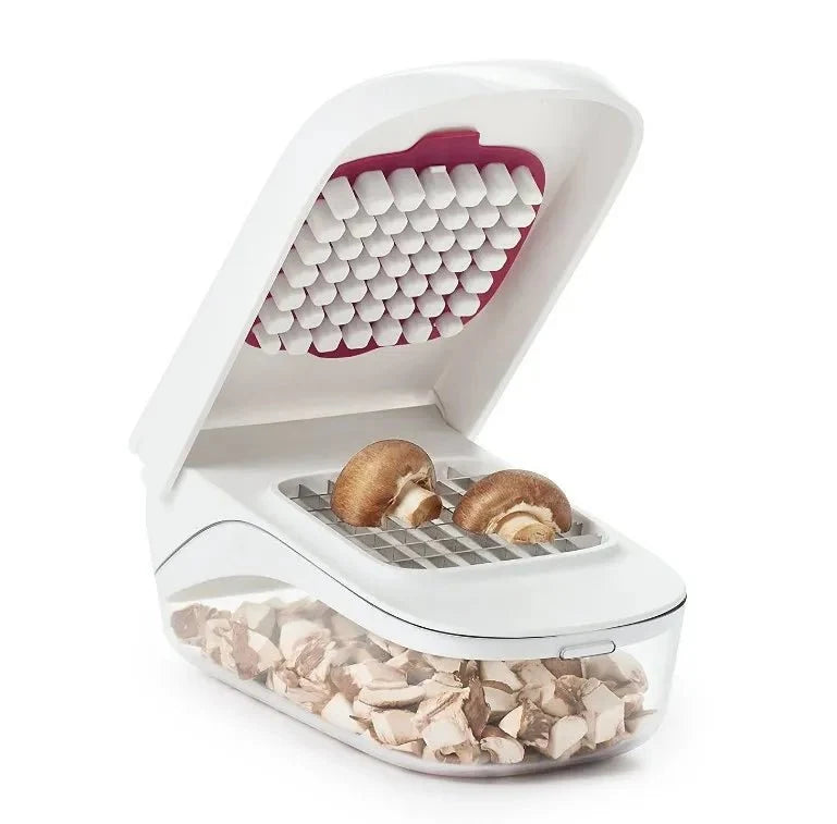 Manual Vegetable Chopper with Storage Container