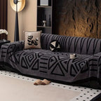 Velvet Texture Jacquard Sofa Cover