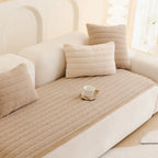 Thick Microfibre Sofa Protector with Non-Slip Backing