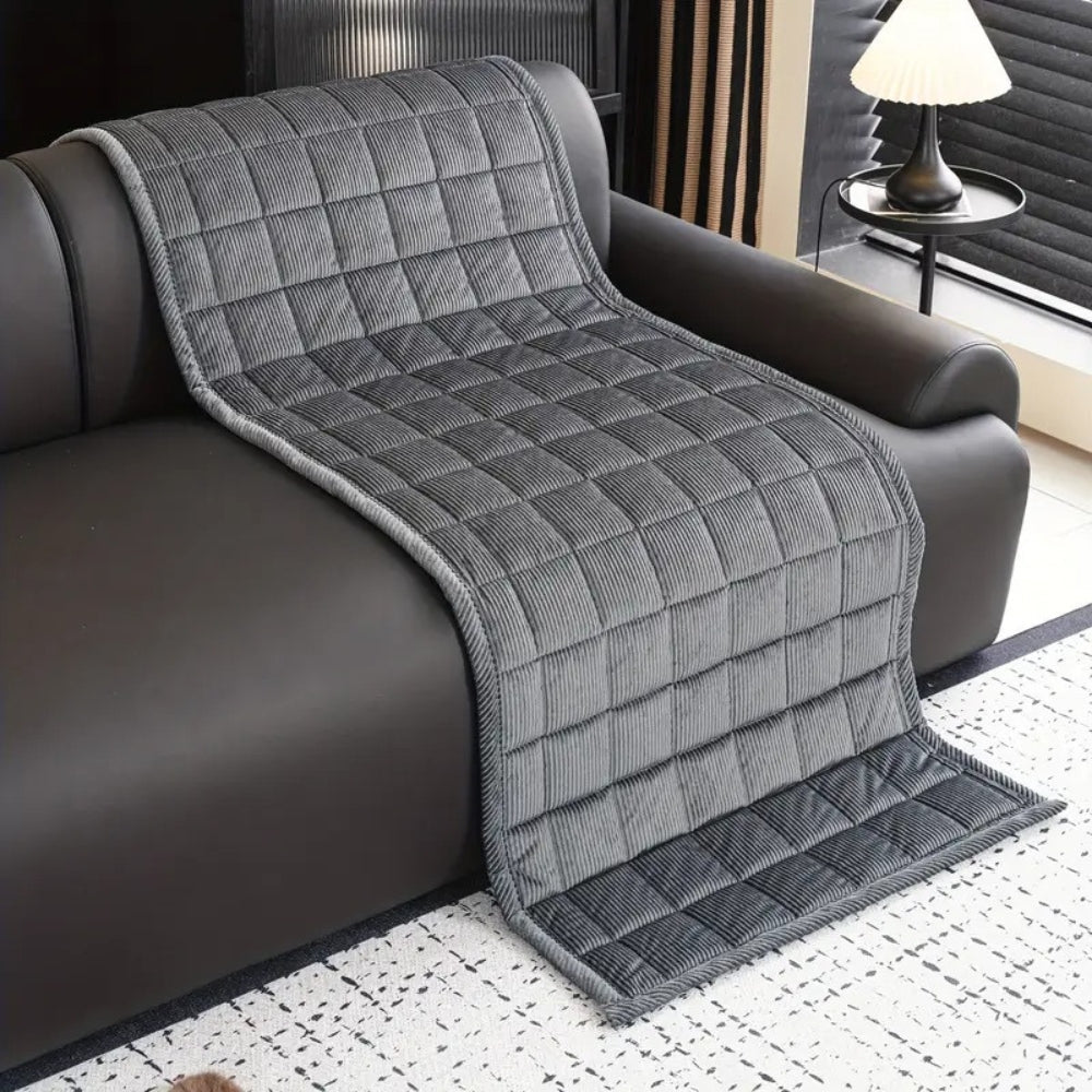 Quilted Microfibre Sofa Protector
