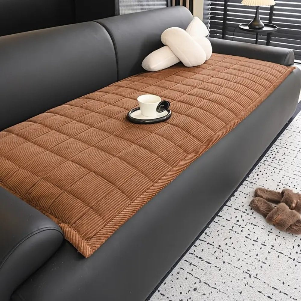Quilted Microfibre Sofa Protector