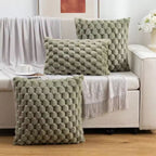 Textured Grid Cushion Cover with Zip