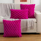 Textured Grid Cushion Cover with Zip