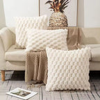 Textured Grid Cushion Cover with Zip