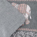 Elephant Cotton Cushion Covers, Set of 2, 50 x 75 cm