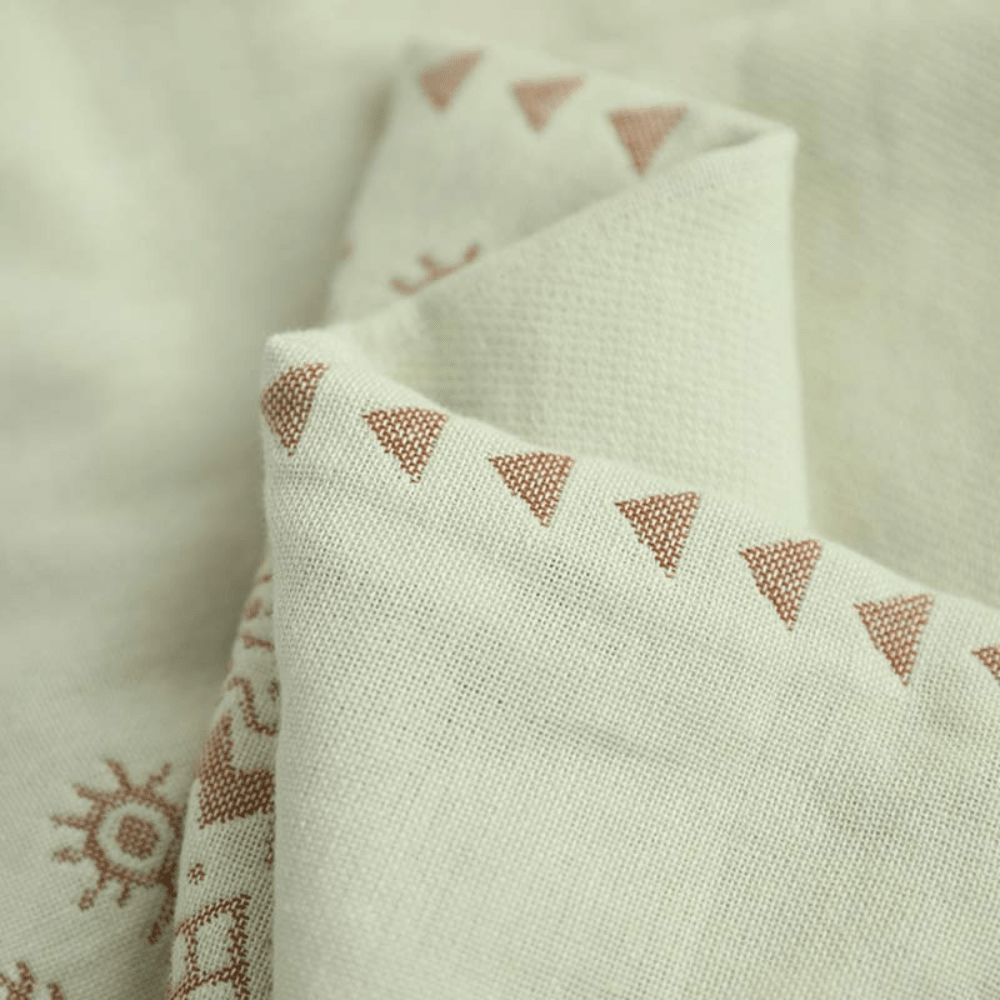 Cotton Gauze Mandala Pillowcases, Set of 2, 48 x 74 cm