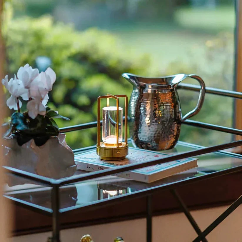 USB Rechargeable Metal LED Lantern