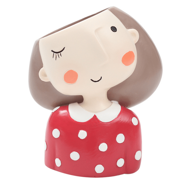 Mini Character Resin Planter