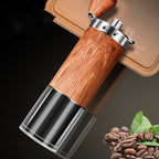 Manual Wood and Stainless Steel Coffee Grinder
