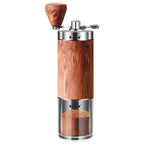 Manual Wood and Stainless Steel Coffee Grinder