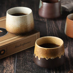 Matte Glazed Stoneware Espresso Cup