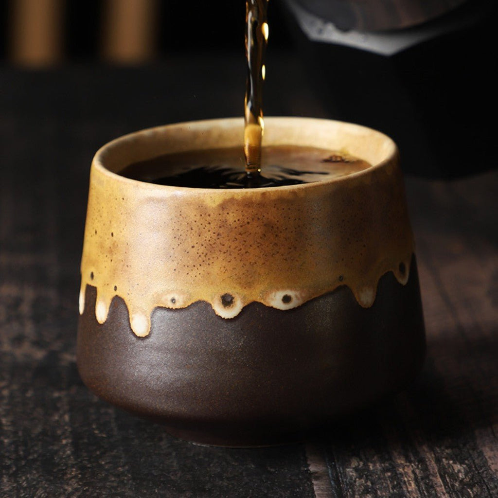 Matte Glazed Stoneware Espresso Cup