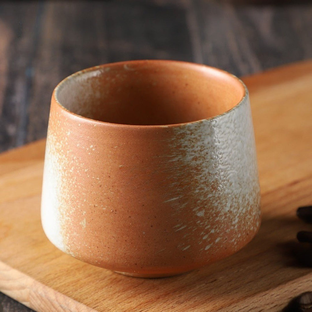 Matte Glazed Stoneware Espresso Cup