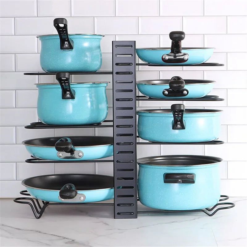 Iron Pot and Pan Storage Organiser