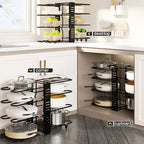 Iron Pot and Pan Storage Organiser