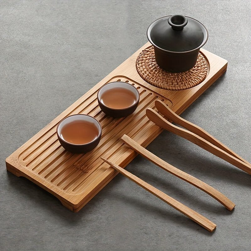 Bamboo Gongfu Tea Serving Tray