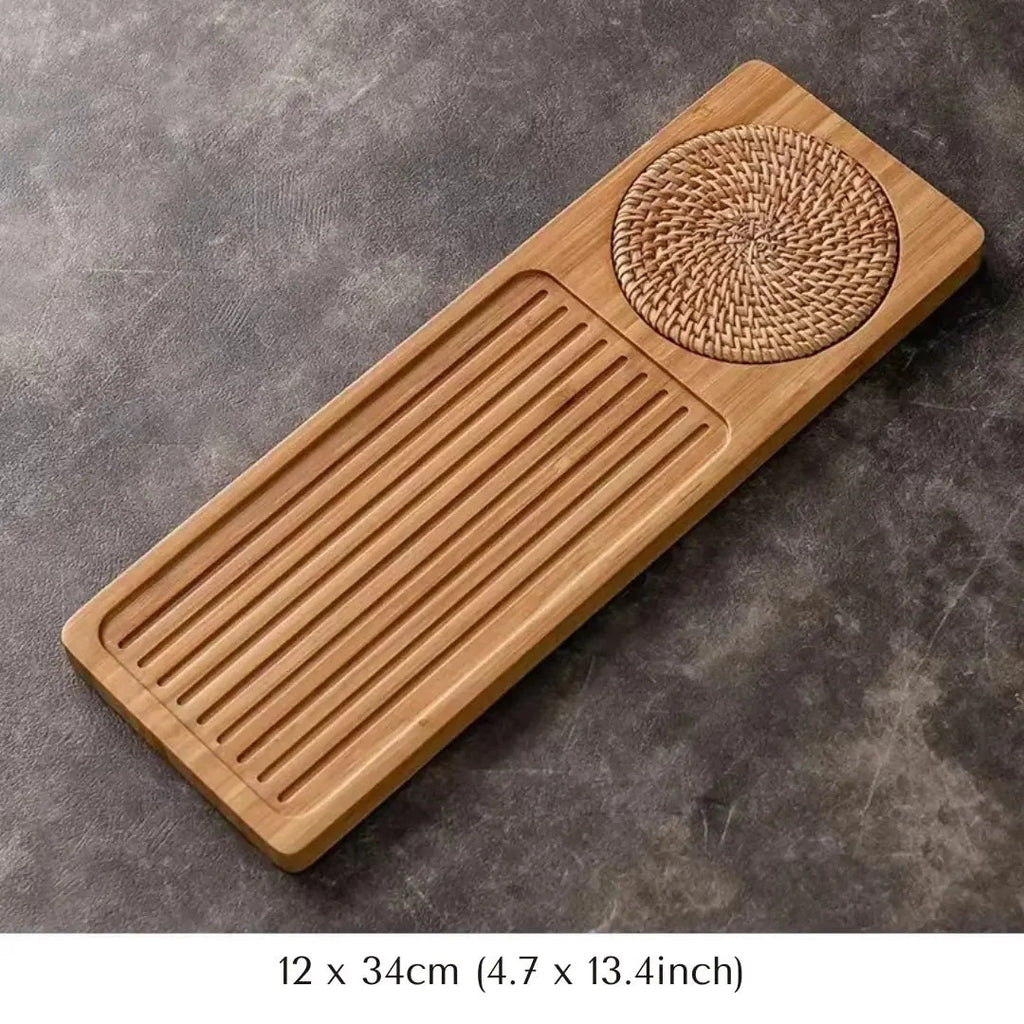 Bamboo Gongfu Tea Serving Tray