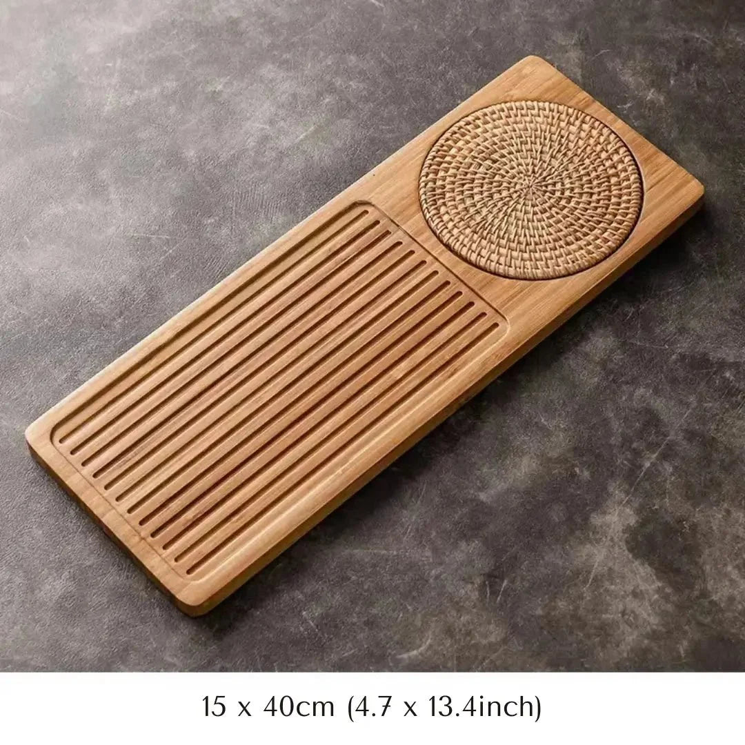 Bamboo Gongfu Tea Serving Tray