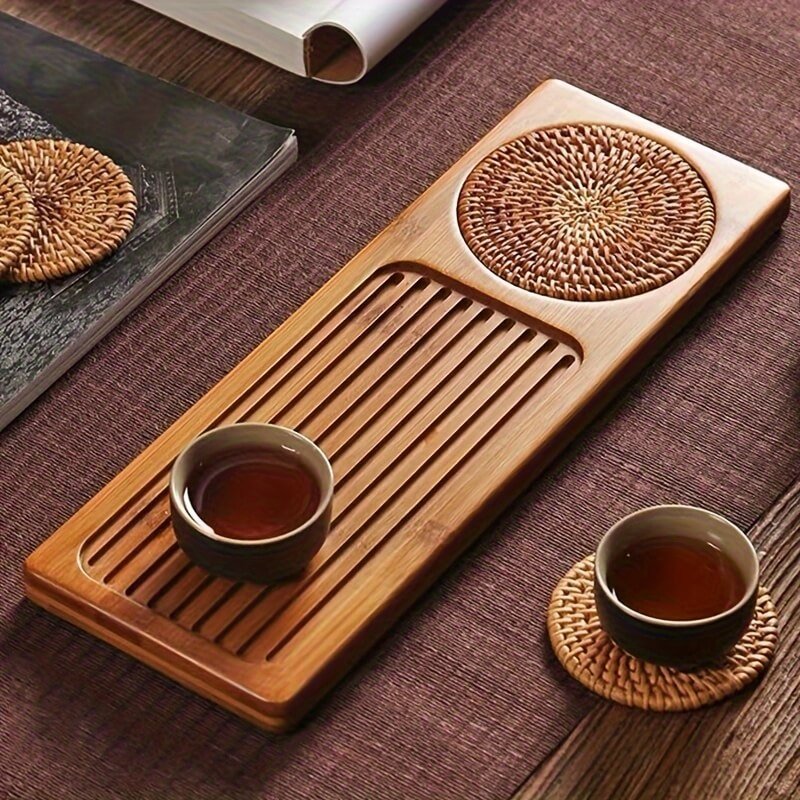Bamboo Gongfu Tea Serving Tray