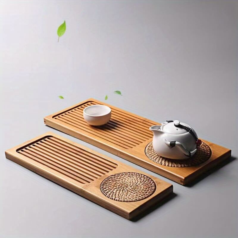 Bamboo Gongfu Tea Serving Tray