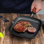 Ridged Cast Iron Grill Pan