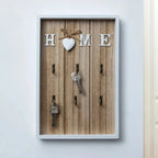 Wooden Home Wall Key Holder