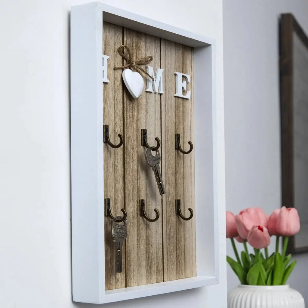 Wooden Home Wall Key Holder