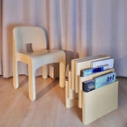 Freestanding Plastic Magazine Rack