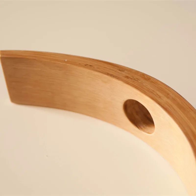 Bamboo Wine Bottle Display Rack