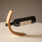 Bamboo Wine Bottle Display Rack