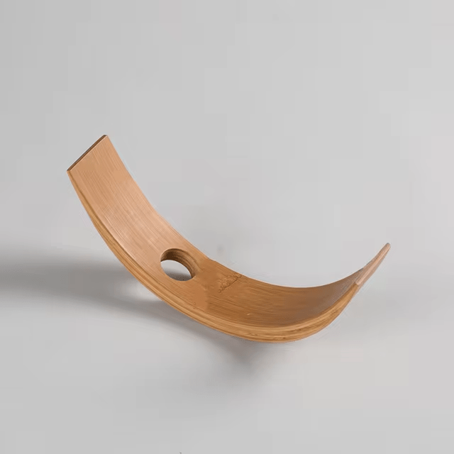 Bamboo Wine Bottle Display Rack