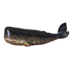 Glossy Porcelain Whale Ornament