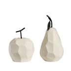 Geometric Resin Apple or Pear Ornament