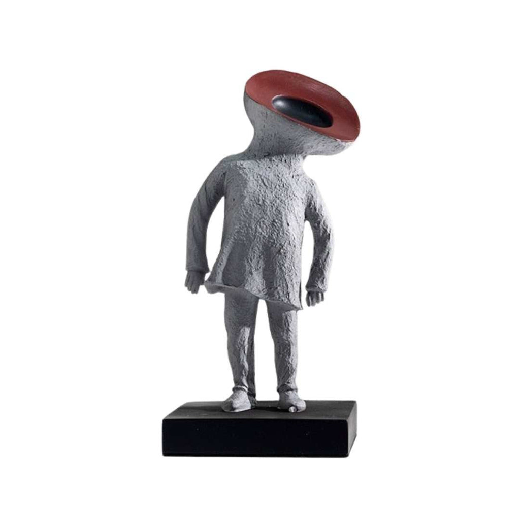 Abstract Scandinavian Resin Figurine